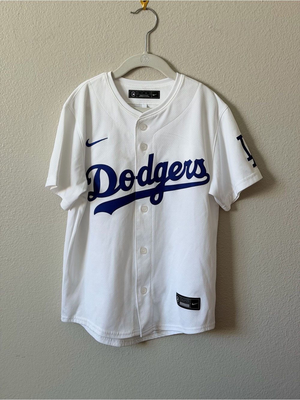 Youth Los Angeles Dodgers Nike White Home Stadium Jersey